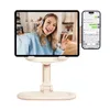 Regulowany stojak na tablet/telefon Baseus Seashell Series - różowy